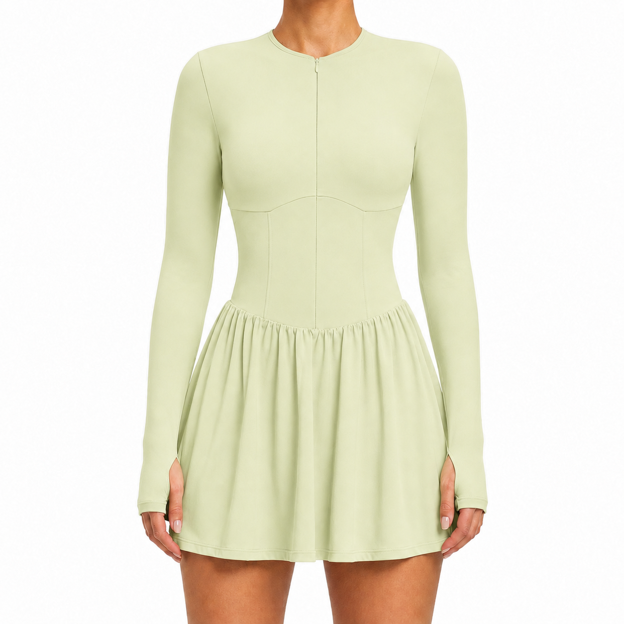 OVYRE Contour Zip Dress