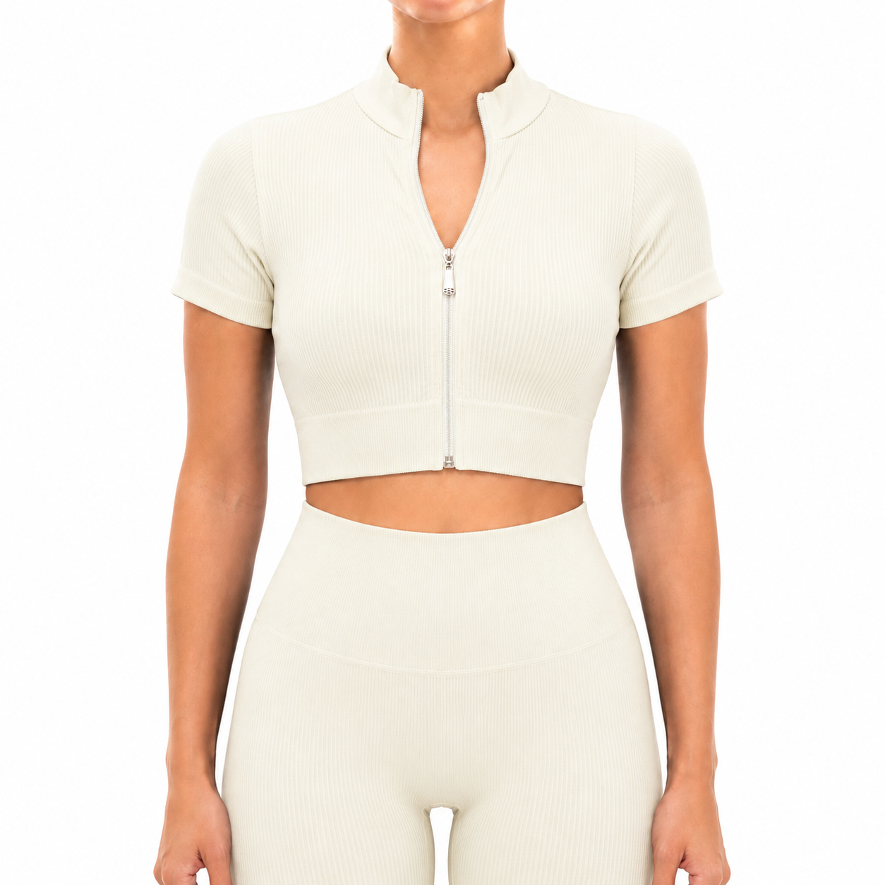 OVYRE Zip Sculpt Crop