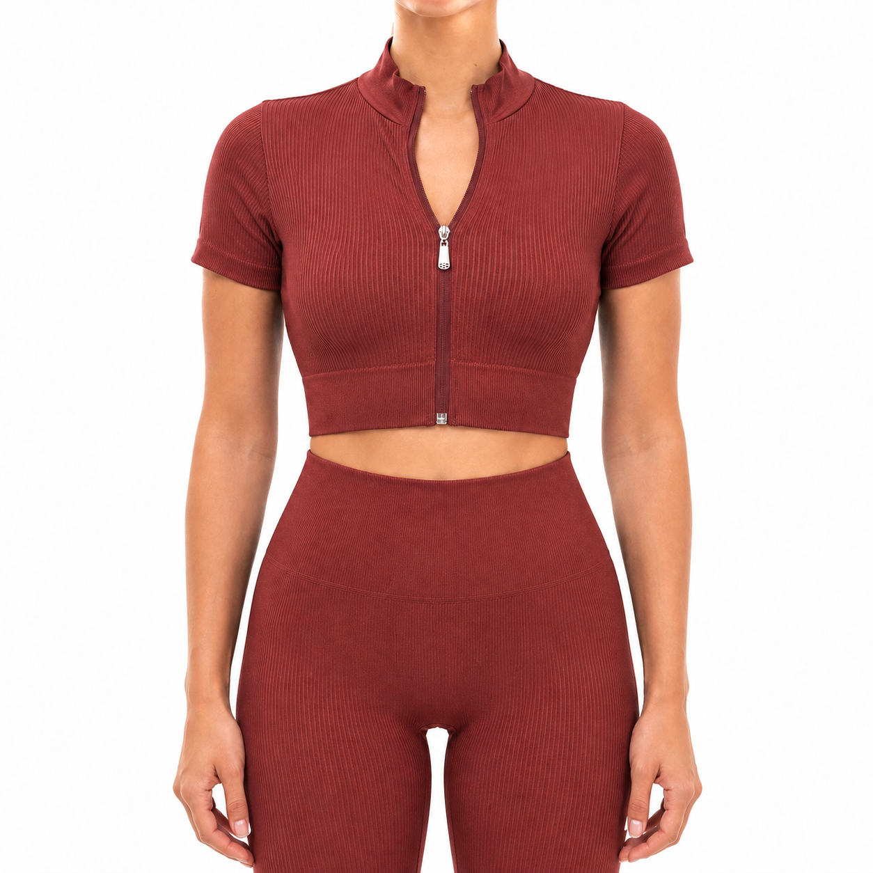 OVYRE Zip Sculpt Crop