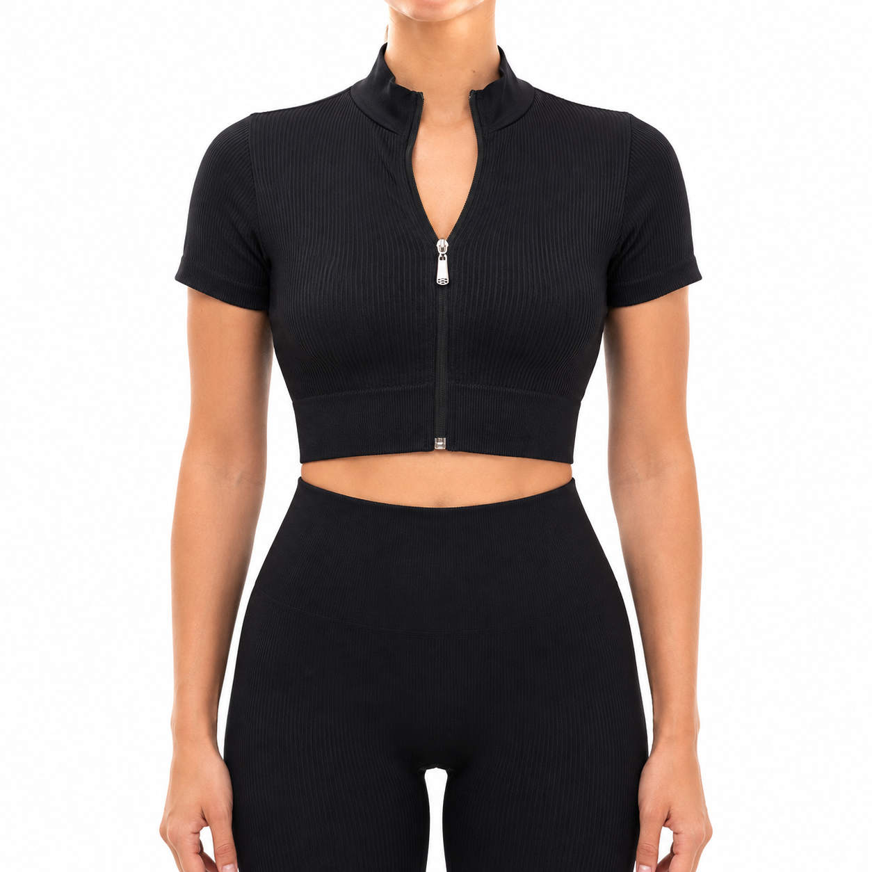 OVYRE Zip Sculpt Crop