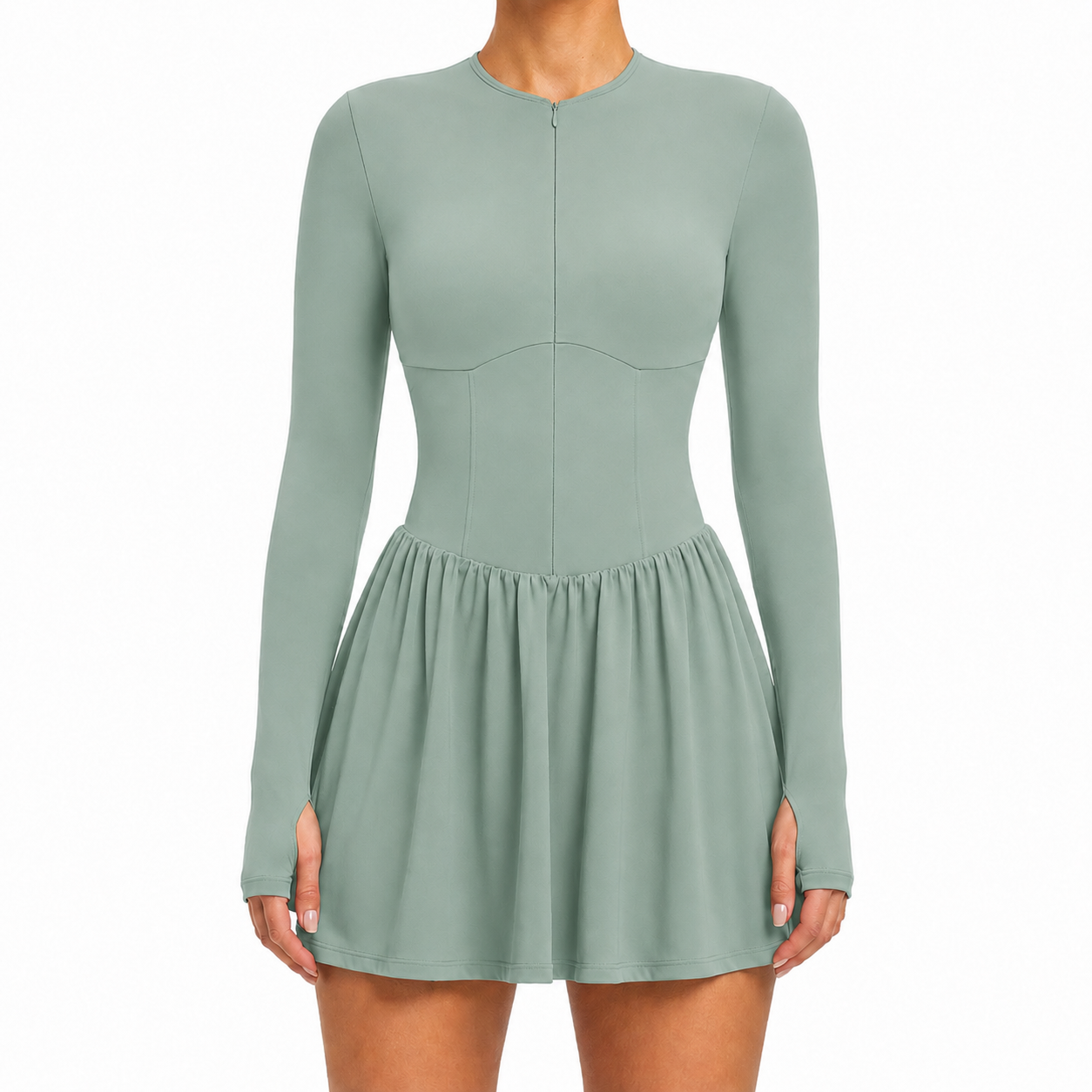 OVYRE Contour Zip Dress