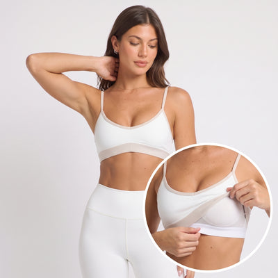 OVYRE Contrast Tank with Built-In Bra