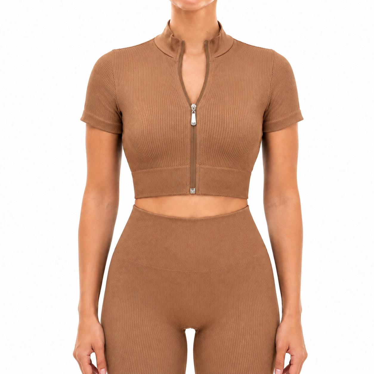OVYRE Zip Sculpt Crop